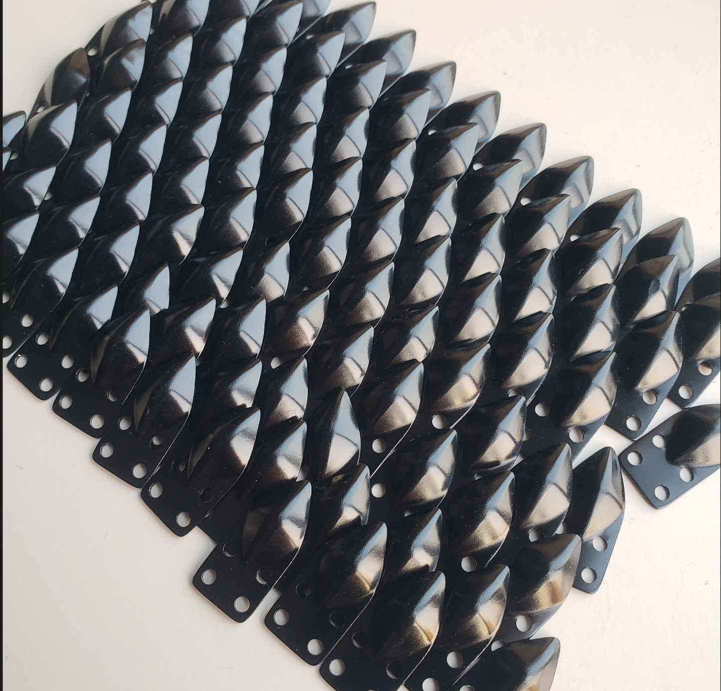 Loose Stainless Steel Lamellar Armor Plates | Dragon Scale Cosplay Armor Scales | DIY Scale Mail Supplies | 10*21mm Bulk