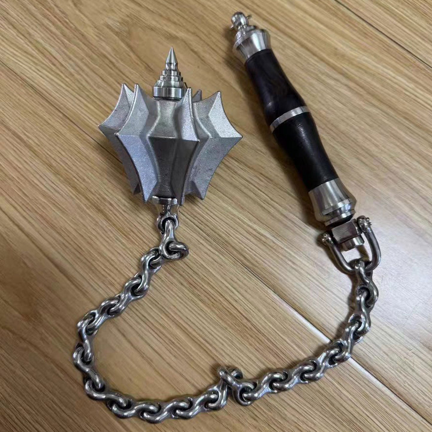 Handmade 304 Stainless Steel Flail Morning Star Mace