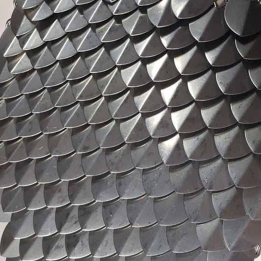 Stainless Steel Dragon Scales Metal Scalemail Scales Bulk Cosplay LARP Scale Mail Armor Supplies Medium