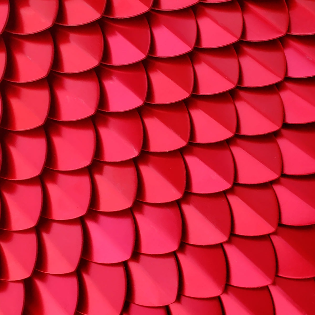 Anodized Aluminum Scalemail Red Dragon Scales Bulk for Scale Mail Armor Cosplay LARP Supplies Large