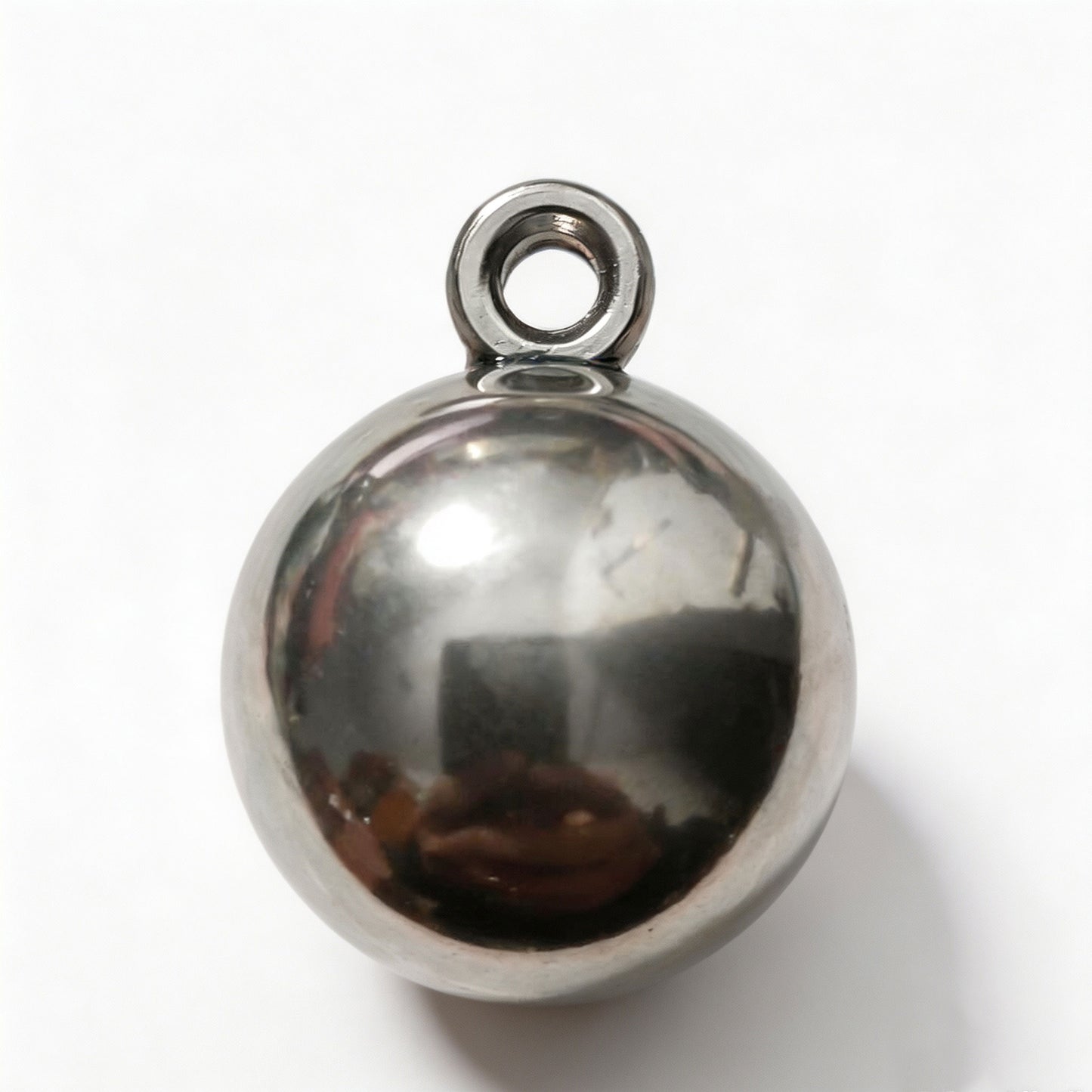 Stainless Steel Solid Flail Ball Charm Pendant for EDC,Jewelry